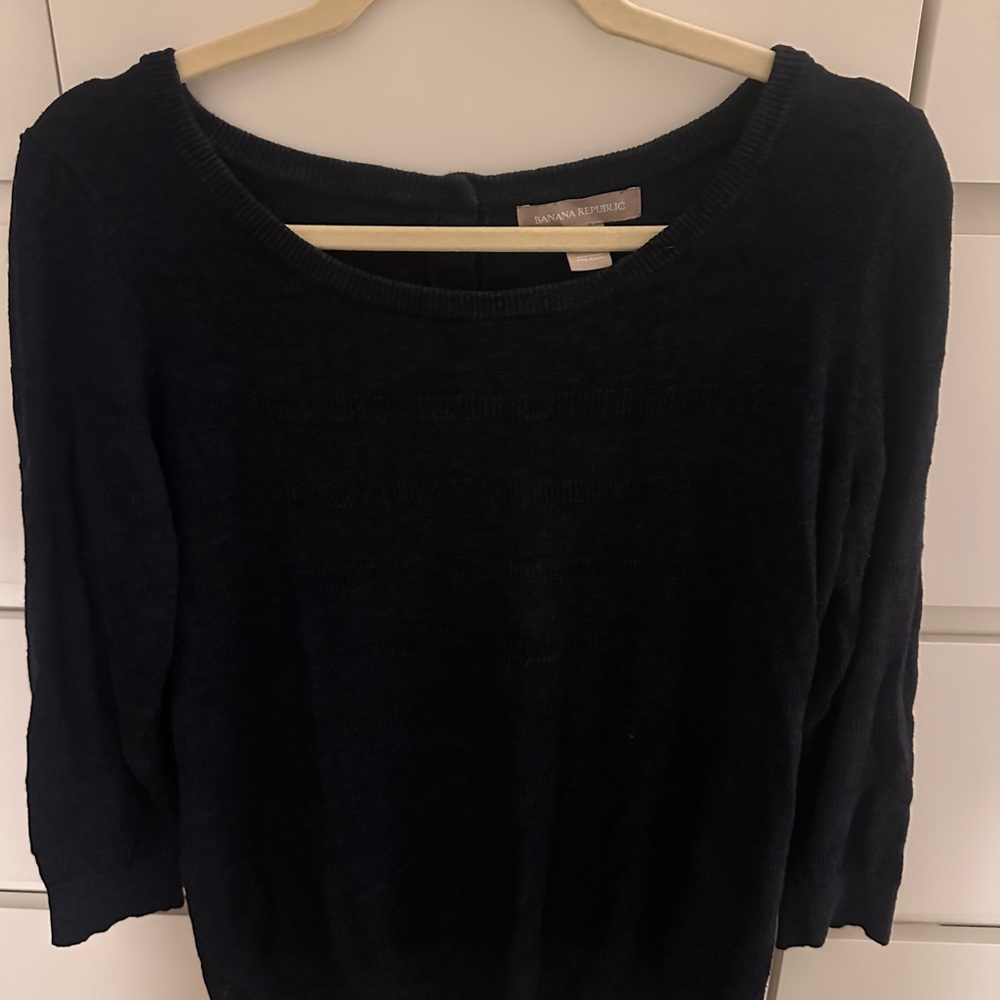 Banana Republic Dark Knit Top